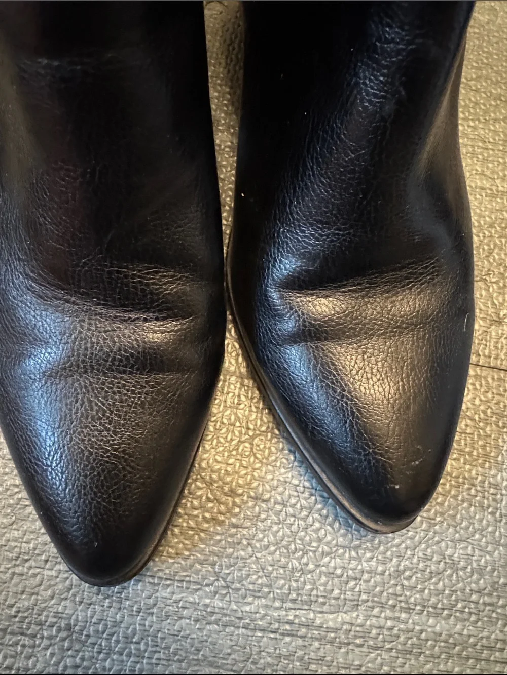 Michael By Michael Shannon Aubrey Heel Pointed Toe Boot Black Shoe Size 9